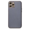 Newface iPhone 12 Pro Kılıf Coco Karbon Silikon - Gri