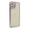Newface iPhone 12 Pro Kılıf Joke Taşlı Silikon