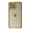 Newface iPhone 12 Pro Kılıf Joke Taşlı Silikon