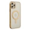 Newface iPhone 12 Pro Kılıf Magneticsafe Lazer Silikon