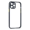 Newface iPhone 12 Pro Kılıf Miami Şeffaf Silikon