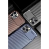 Newface iPhone 12 Pro Max Kılıf Auto Focus Karbon Kapak