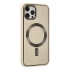Newface iPhone 12 Pro Max Kılıf Coco Deri Magneticsafe Silikon