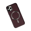 Newface iPhone 12 Pro Max Kılıf Coco Deri Magneticsafe Silikon
