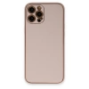 Newface iPhone 12 Pro Max Kılıf Coco Deri Silikon Kapak