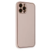 Newface iPhone 12 Pro Max Kılıf Coco Deri Silikon Kapak