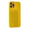 Newface iPhone 12 Pro Max Kılıf Coco Karbon Standlı Kapak