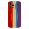 Newface iPhone 12 Pro Max Kılıf Ebruli Lansman Silikon