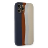 Newface iPhone 12 Pro Max Kılıf Ebruli Lansman Silikon