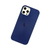 Newface iPhone 12 Pro Max Kılıf Karbon PP Silikon
