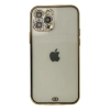 Newface iPhone 12 Pro Max Kılıf Liva Taşlı Silikon