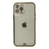 Newface iPhone 12 Pro Max Kılıf Liva Taşlı Silikon