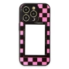 Newface iPhone 12 Pro Max Kılıf Mirror Desenli Kapak