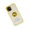 Newface iPhone 12 Pro Max Kılıf Montreal Yüzüklü Silikon Kapak