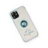 Newface iPhone 12 Pro Max Kılıf Montreal Yüzüklü Silikon Kapak
