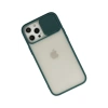 Newface iPhone 12 Pro Max Kılıf Palm Buzlu Kamera Sürgülü Silikon
