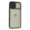 Newface iPhone 12 Pro Max Kılıf Palm Buzlu Kamera Sürgülü Silikon