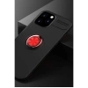 Newface iPhone 12 Pro Max Kılıf Range Yüzüklü Silikon