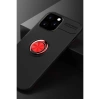 Newface iPhone 12 Pro Max Kılıf Range Yüzüklü Silikon