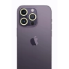 Newface iPhone 12 Pro Max Neon Fosforlu Kamera Lens - Beyaz