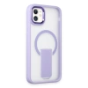 Newface iPhone 12 Tork Magsafe Standlı Kapak - Lila