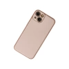 Newface iPhone 13 Kılıf Coco Deri Silikon Kapak - Pudra