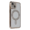 Newface iPhone 13 Kılıf Joke Simli Magneticsafe Kılıf - Gold