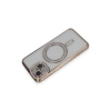 Newface iPhone 13 Kılıf Joke Simli Magneticsafe Kılıf - Gold