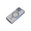 Newface iPhone 13 Kılıf Joke Simli Magneticsafe Kılıf - Mavi