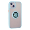 Newface iPhone 13 Kılıf Montreal Yüzüklü Silikon Kapak