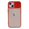 Newface iPhone 13 Kılıf Palm Buzlu Kamera Sürgülü Silikon