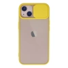 Newface iPhone 13 Kılıf Palm Buzlu Kamera Sürgülü Silikon