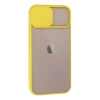 Newface iPhone 13 Kılıf Palm Buzlu Kamera Sürgülü Silikon