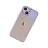 Newface iPhone 13 Kılıf Palm Buzlu Kamera Sürgülü Silikon