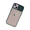 Newface iPhone 13 Kılıf Palm Buzlu Kamera Sürgülü Silikon