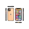 Newface iPhone 13 Mini Kılıf Miami Şeffaf Silikon - Siyah