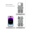 Newface iPhone 13 Pro Kılıf Mekanik Bumper Kapak