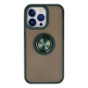 Newface iPhone 13 Pro Kılıf Montreal Yüzüklü Silikon Kapak