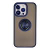 Newface iPhone 13 Pro Kılıf Montreal Yüzüklü Silikon Kapak