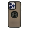 Newface iPhone 13 Pro Kılıf Montreal Yüzüklü Silikon Kapak