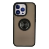 Newface iPhone 13 Pro Kılıf Montreal Yüzüklü Silikon Kapak