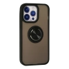 Newface iPhone 13 Pro Kılıf Montreal Yüzüklü Silikon Kapak