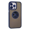 Newface iPhone 13 Pro Kılıf Montreal Yüzüklü Silikon Kapak