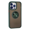 Newface iPhone 13 Pro Kılıf Montreal Yüzüklü Silikon Kapak