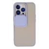 Newface iPhone 13 Pro Kılıf Palm Buzlu Kamera Sürgülü Silikon