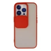 Newface iPhone 13 Pro Kılıf Palm Buzlu Kamera Sürgülü Silikon