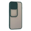Newface iPhone 13 Pro Kılıf Palm Buzlu Kamera Sürgülü Silikon