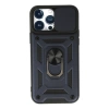 Newface iPhone 13 Pro Kılıf Pars Lens Yüzüklü Silikon