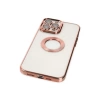 Newface iPhone 13 Pro Kılıf Slot Silikon - Rose Gold