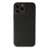 Newface iPhone 13 Pro Max Kılıf Coco Deri Silikon Kapak - Siyah